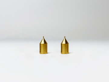 デコペン用ペン先 (丸形)最細0.5mm×2個セット